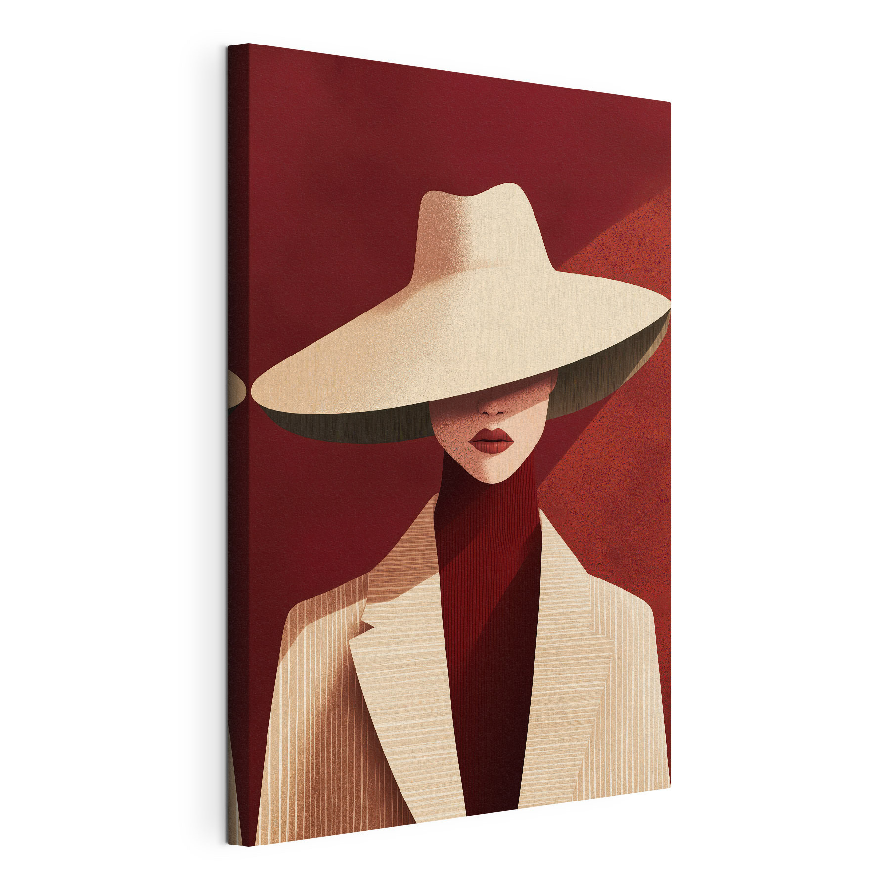 Woman wearing a hat Woman wearing a hat