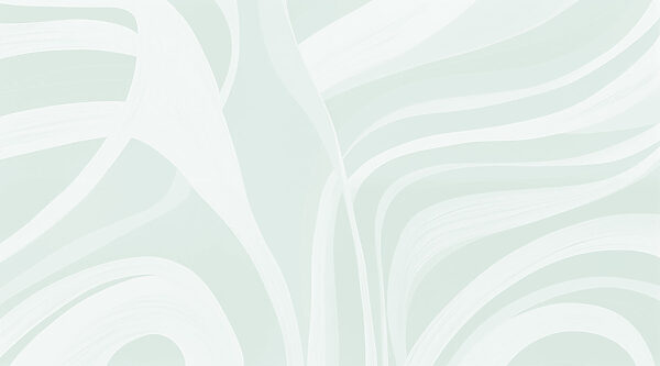 White and green background