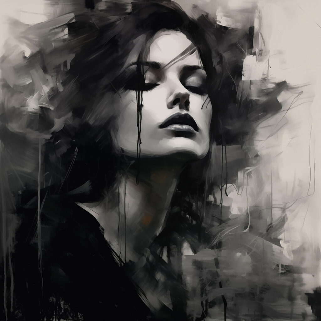 Ethereal beauty in dark tones Ethereal beauty in dark tones