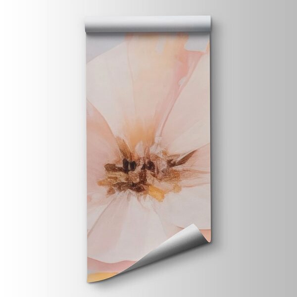Painting of flowers in a field