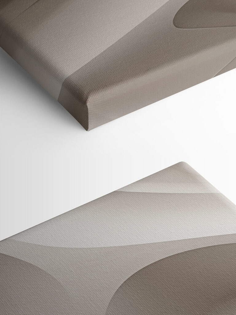 White and grey wavy background