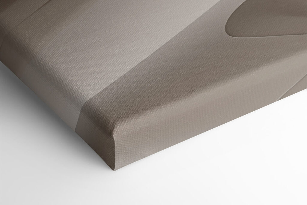 White and grey wavy background