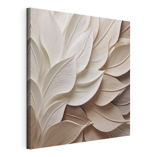 Elegant layers of sculpted leaves Elegant layers of sculpted leaves