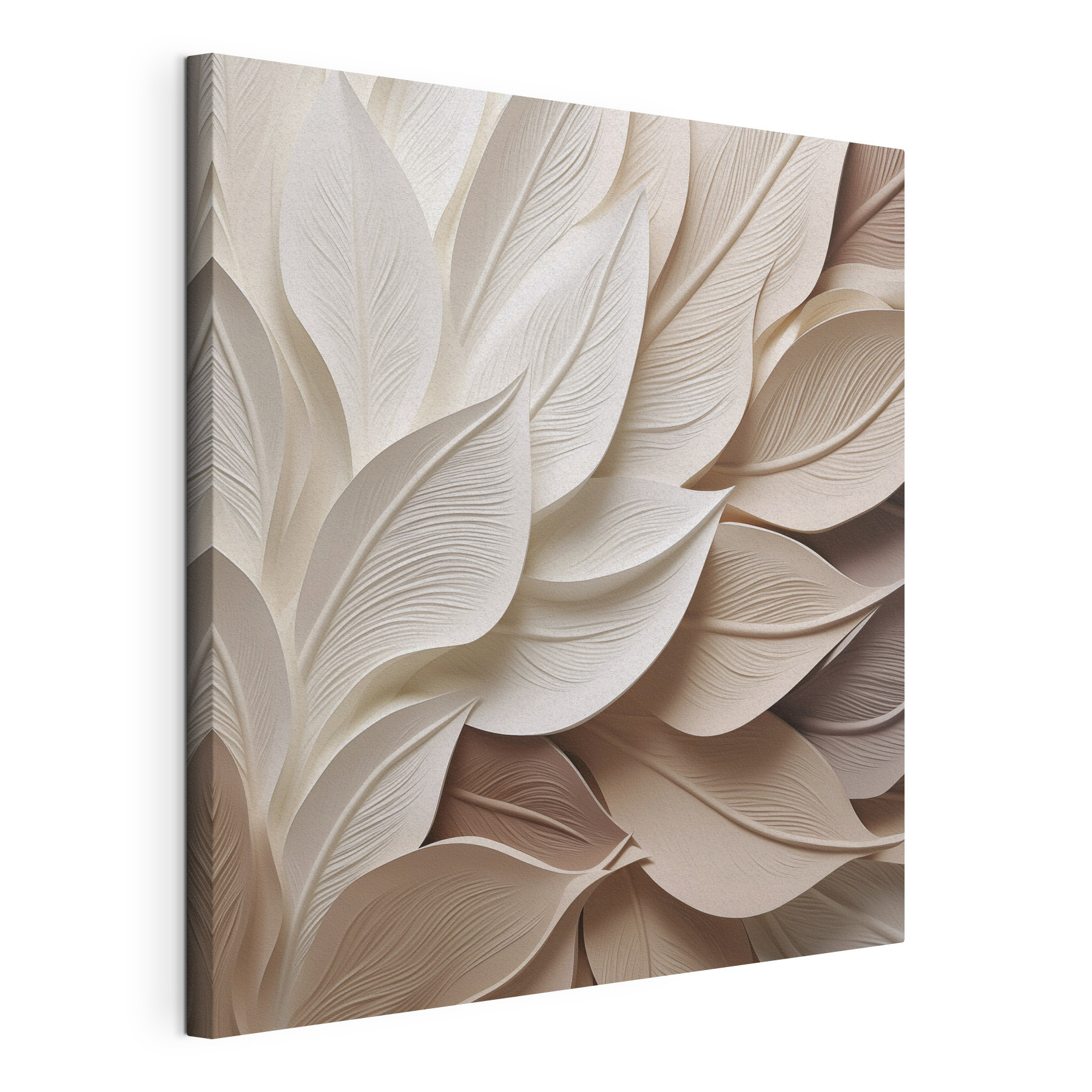 Elegant layers of sculpted leaves Elegant layers of sculpted leaves