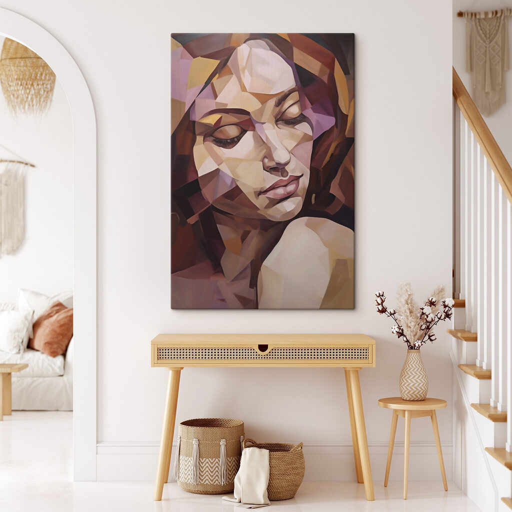 - Abstract beauty in soft hues