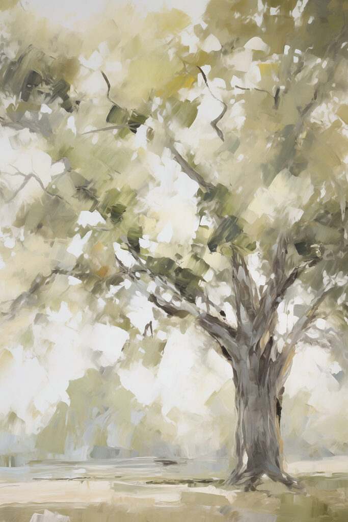 Painting of a tree Painting of a tree