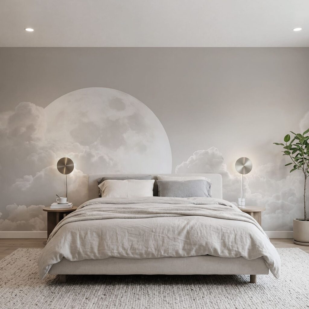 Úplněk v oblacích