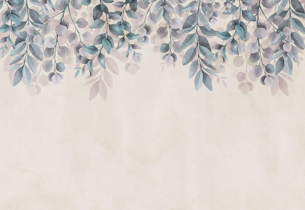 Delicate leaves in soft hues Delicate leaves in soft hues