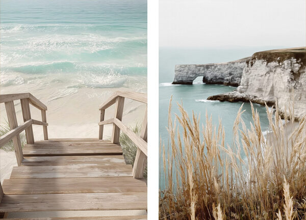 Wooden walkway leading to a beach Wooden walkway leading to a beach