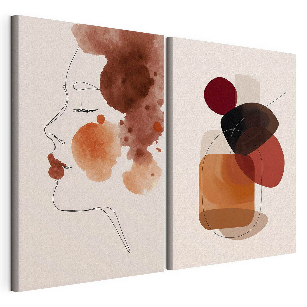 Abstract art showcasing natural forms