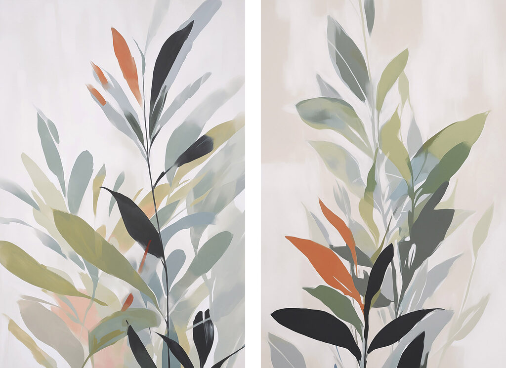 Painting of a plant
