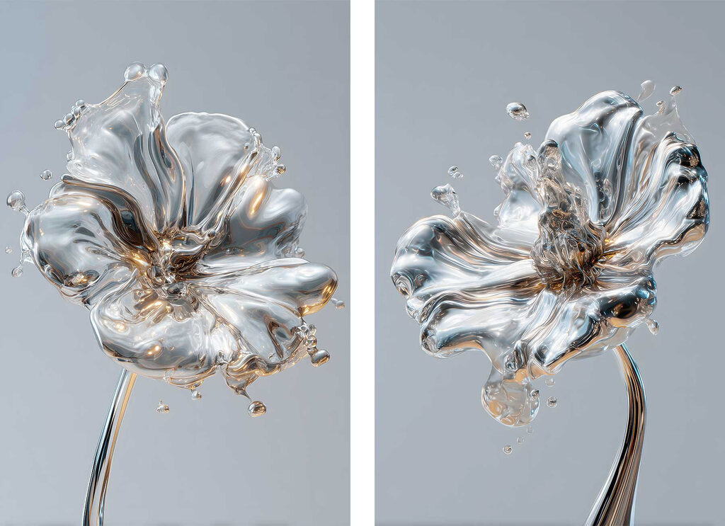 - Fluid elegance in motion