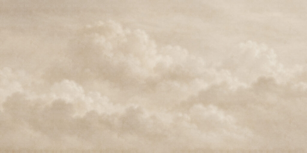 Cloudy sky with many clouds