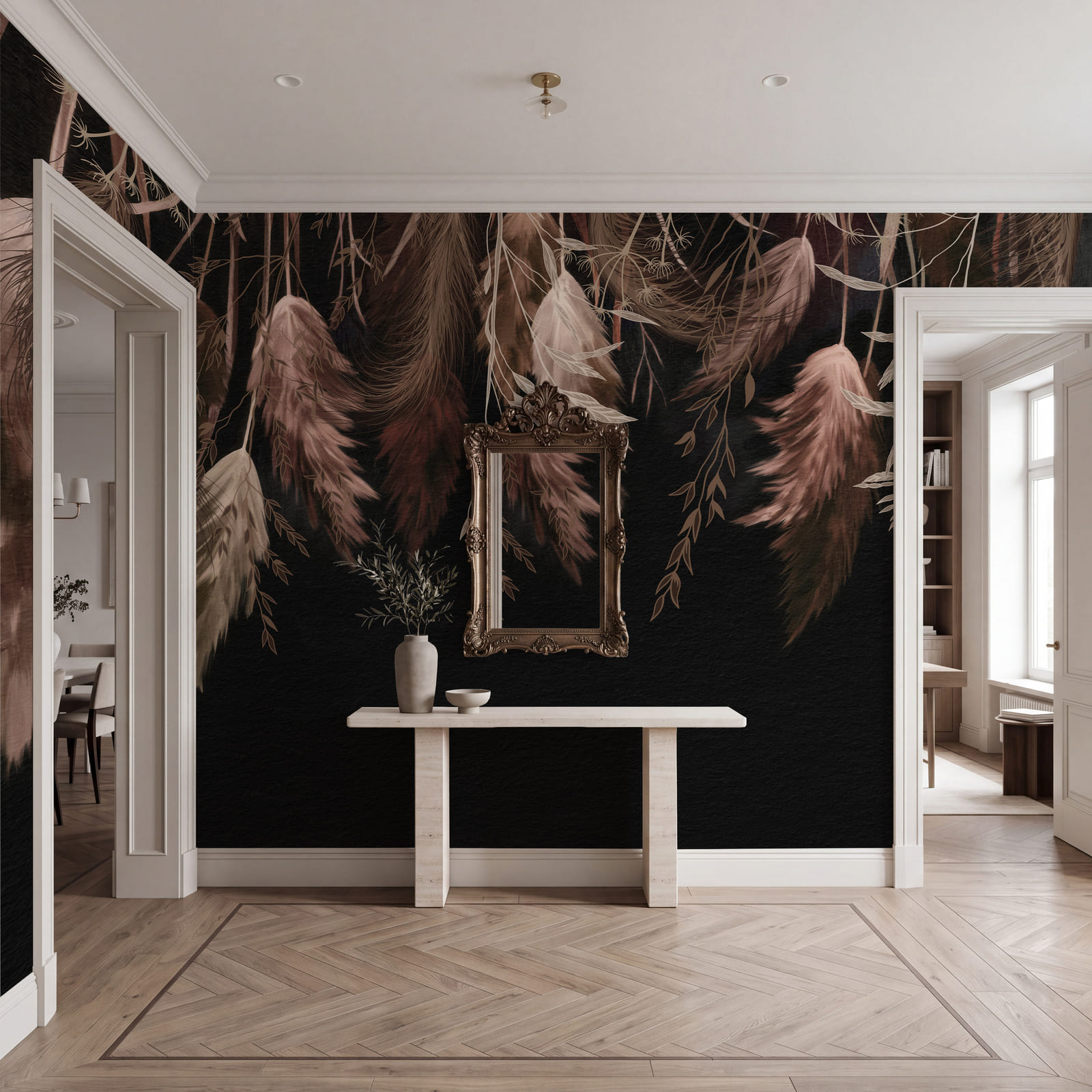 Elegantní listoví v jemných odstínech Elegantní listoví v jemných odstínech