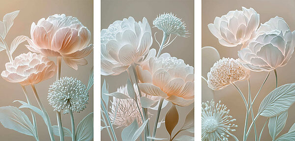 Collage of flowers