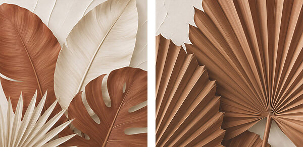 Nature-inspired elegant leaf designs