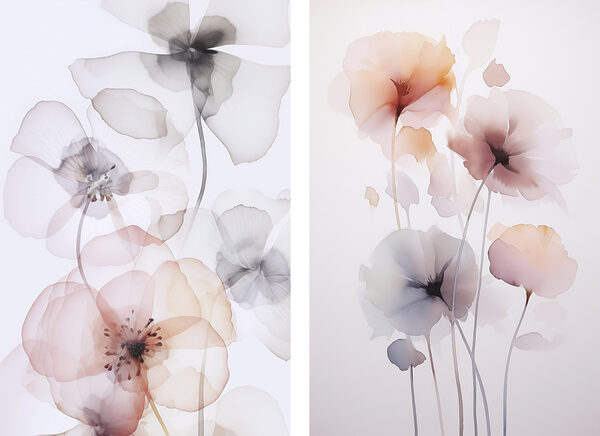 Soft petals in delicate harmony