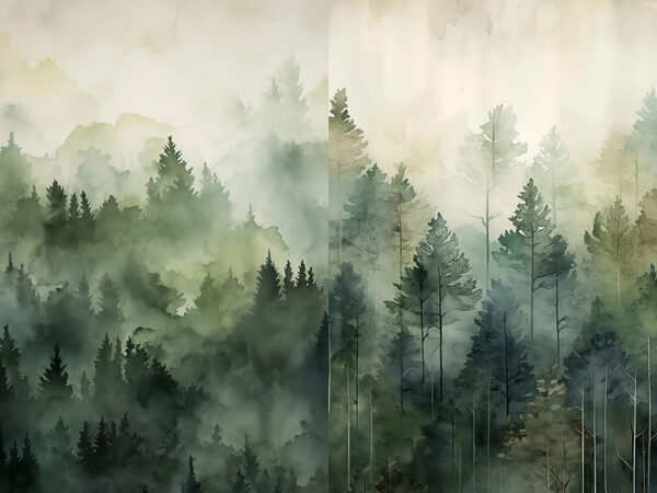 Comparison of a forest