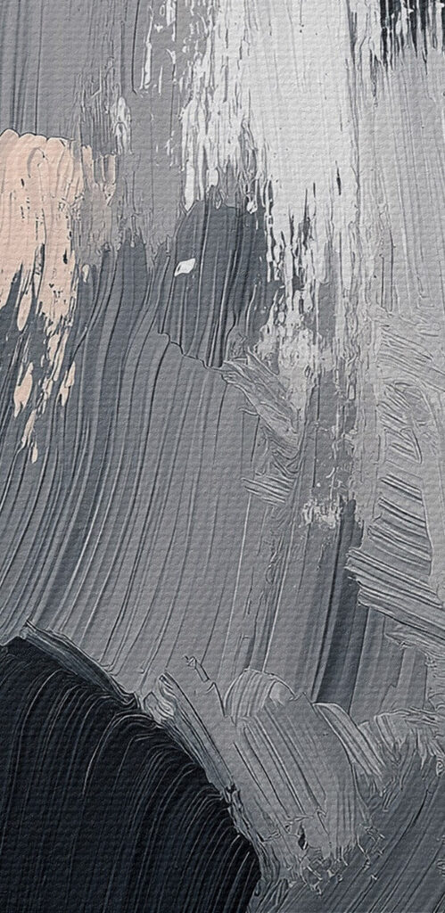 Abstract forms in monochrome shades