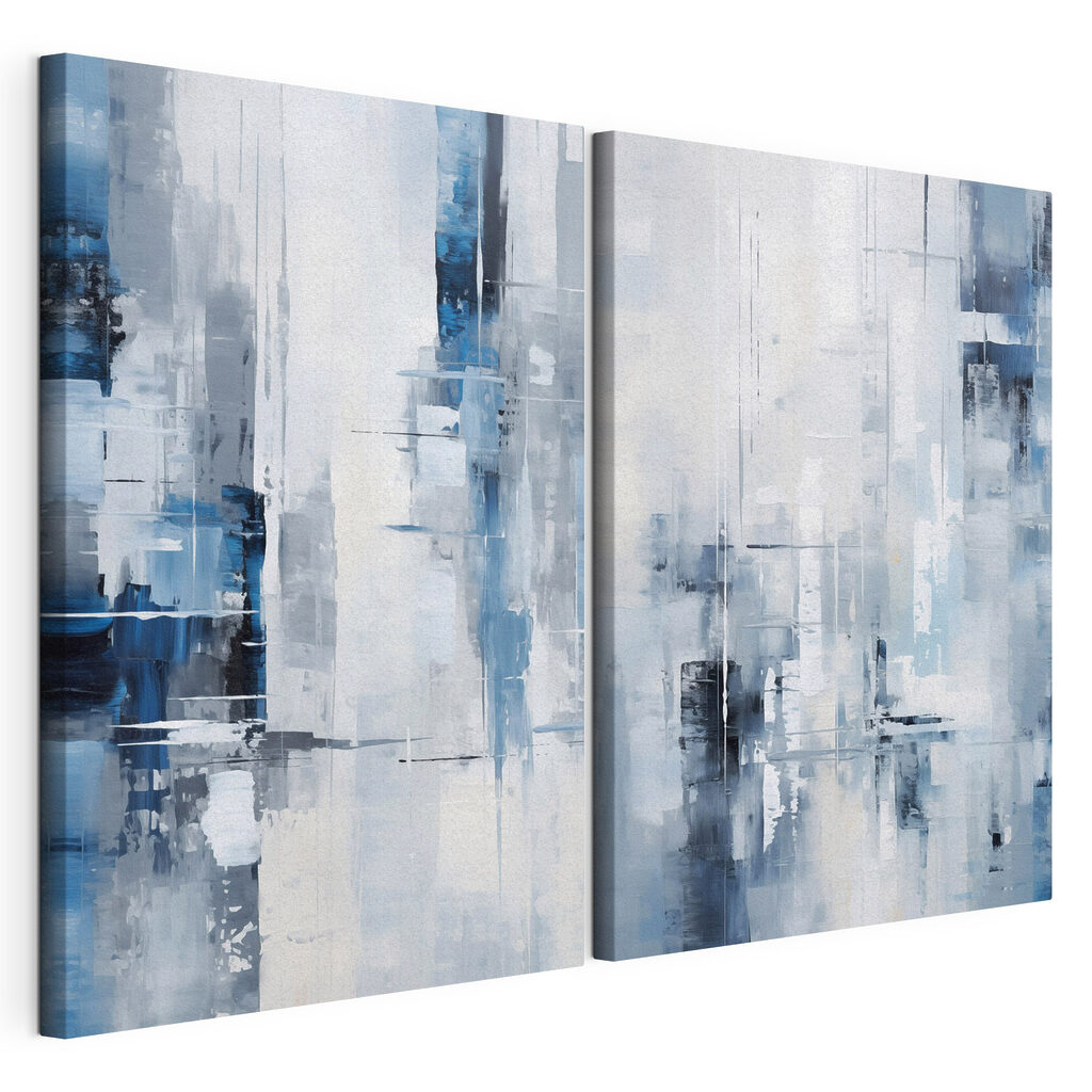 Painting of a city