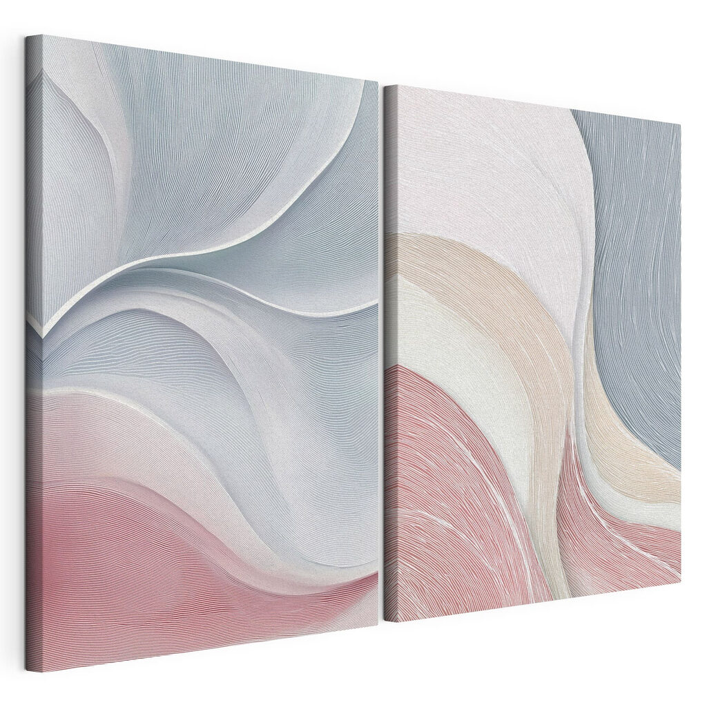 Soft waves in soothing colors