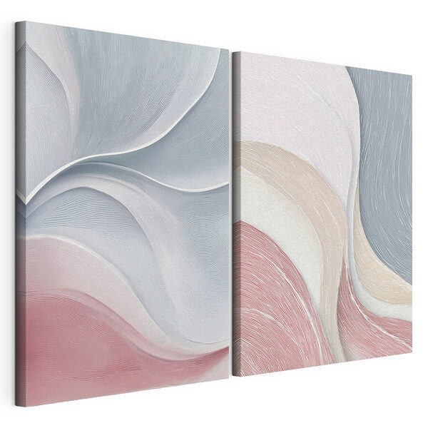 Soft waves in soothing colors
