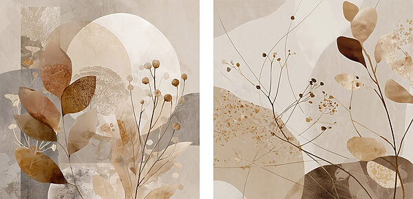 Soft hues of nature's tranquility Soft hues of nature's tranquility