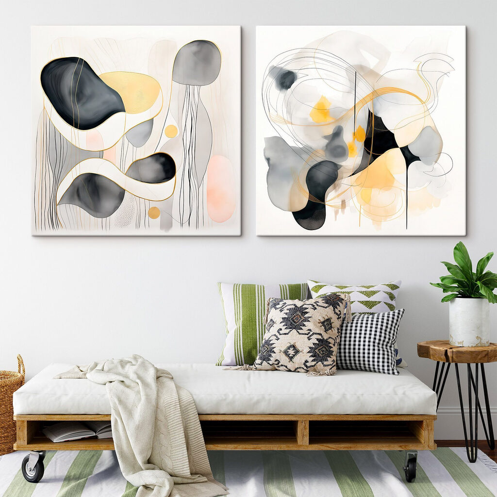 Two images of art Two images of art