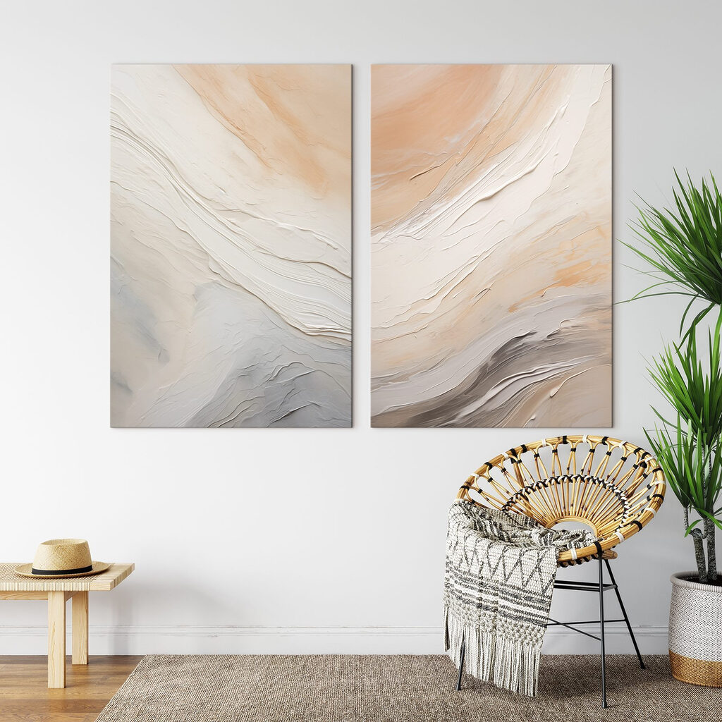 Gentle waves of soft color blend Gentle waves of soft color blend