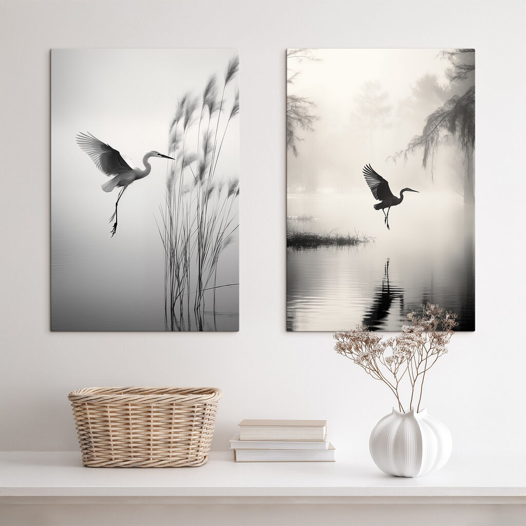 Bird flying over water Bird flying over water