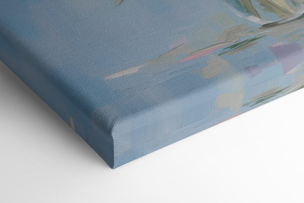 Painting of flowers in a vase