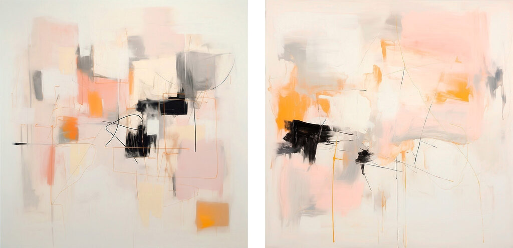 Painting of different colors