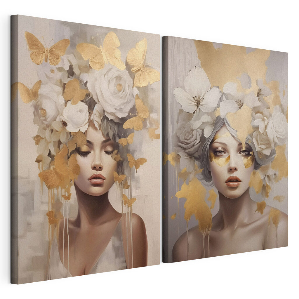 Elegant portraits with nature's touch