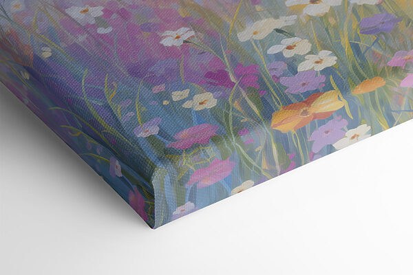 Painting of flowers and grass