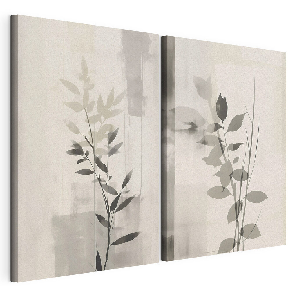 Elegant silhouettes of nature's beauty