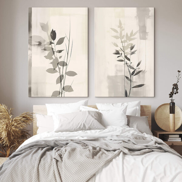 Elegant silhouettes of nature's beauty