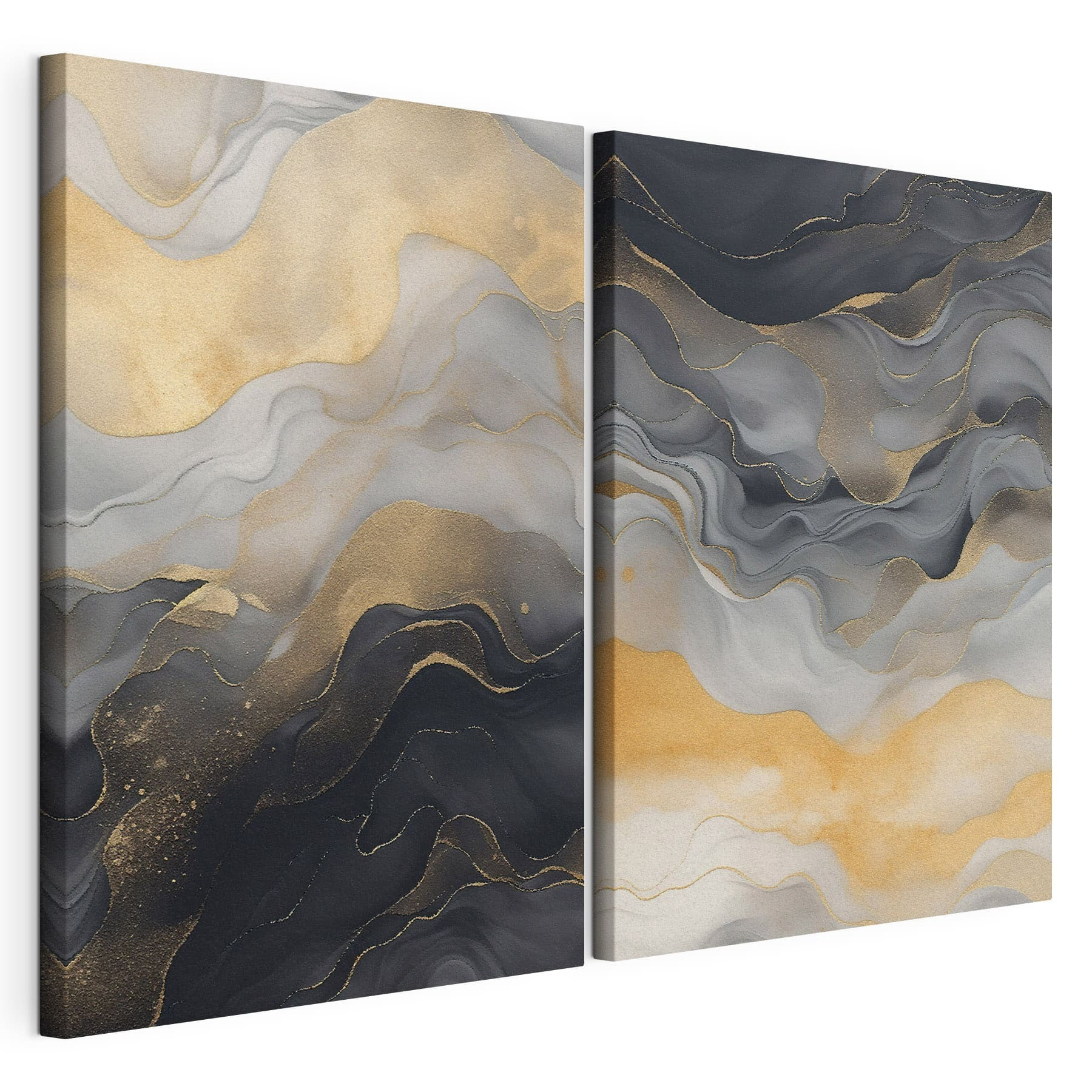 Sculpted hues of flowing elegance Sculpted hues of flowing elegance