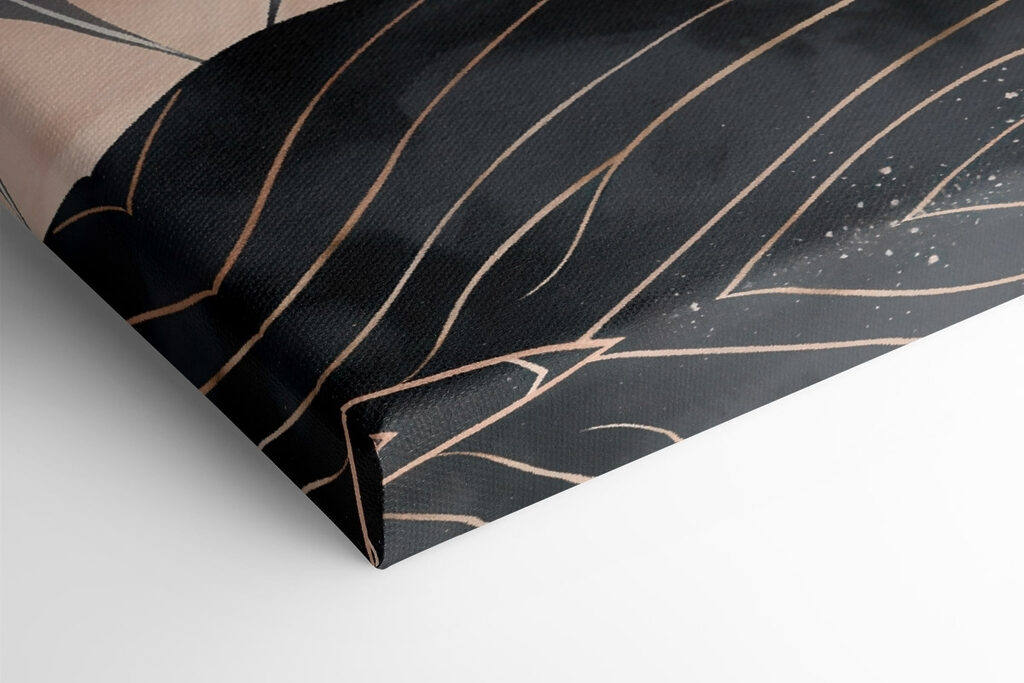 - Elegant leaves in soft hues - Elegant leaves in soft hues