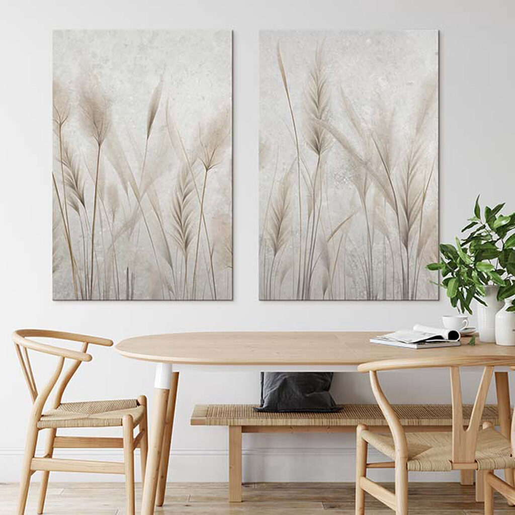 Soft grasses in gentle harmony Soft grasses in gentle harmony