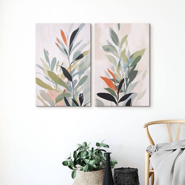 Painting of a plant Painting of a plant