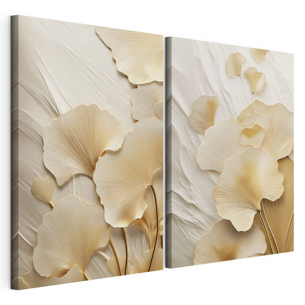 Delicate leaves in soft tones Delicate leaves in soft tones