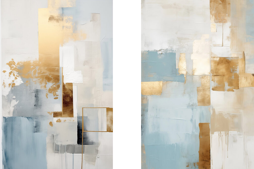 Abstract interplay of soft hues Abstract interplay of soft hues