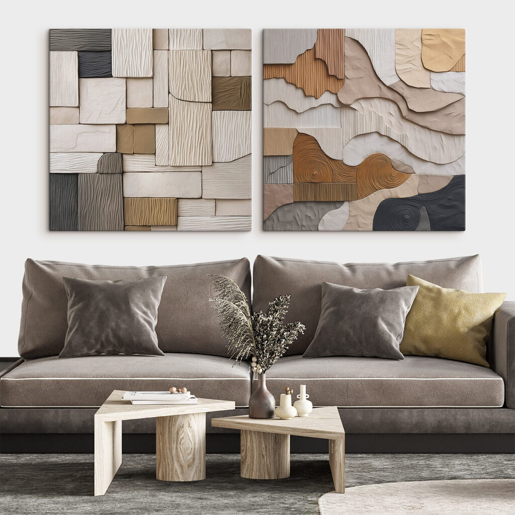 Elegant patterns in soft hues