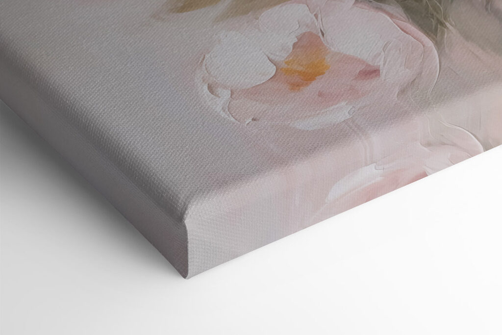 Painting of flowers in a vase Painting of flowers in a vase