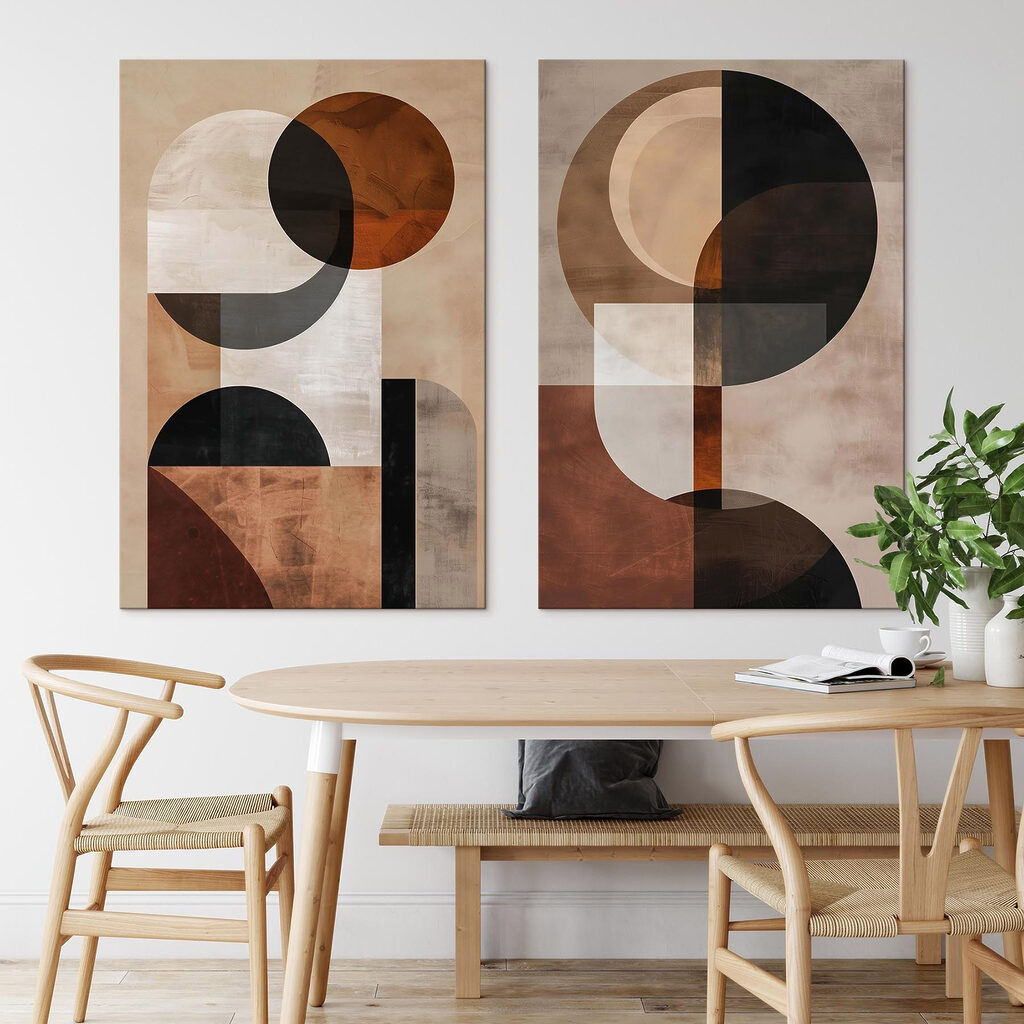 Pair of art pieces Pair of art pieces