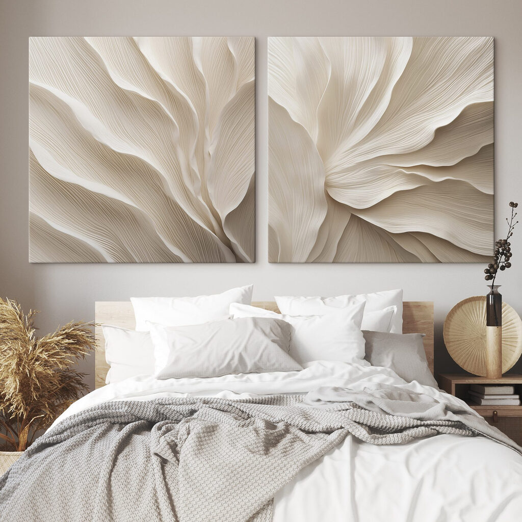 Delicate layers of flowing design Delicate layers of flowing design