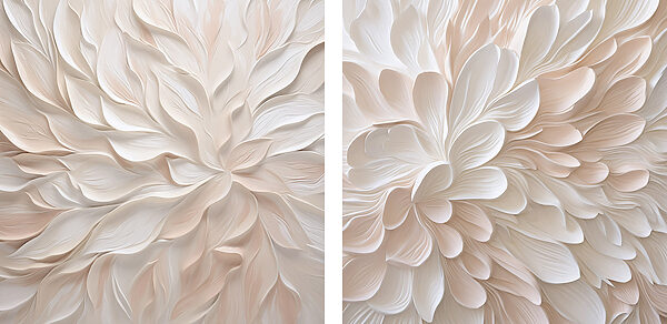 Soft petals in pastel hues Soft petals in pastel hues