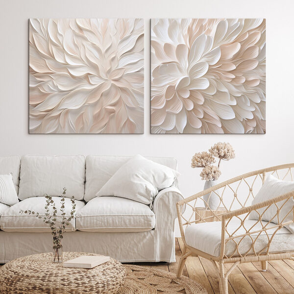 Soft petals in pastel hues Soft petals in pastel hues