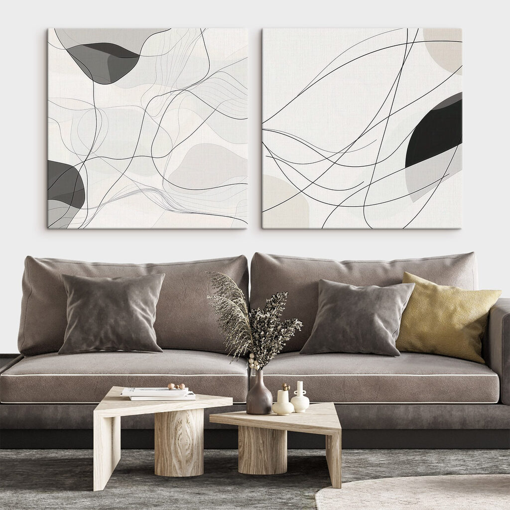 Dynamic lines create soft harmony Dynamic lines create soft harmony