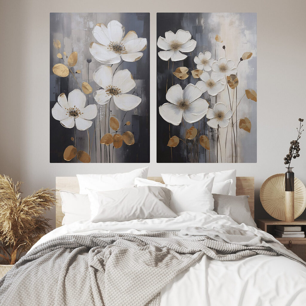 Elegant flowers in harmonious tones Elegant flowers in harmonious tones